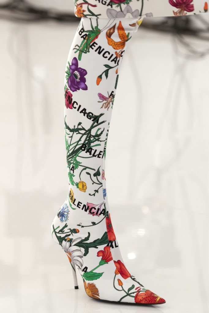 gucci boots floral