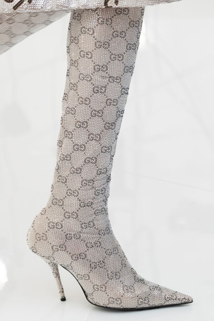Gucci Aria Balenciaga knife boots