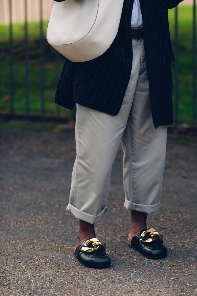 London fashion week loafers